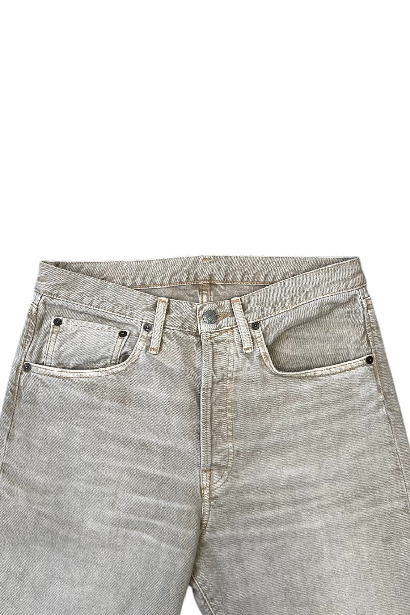 DENIM PANTS / BEIGE [SIZE: 28 USED]