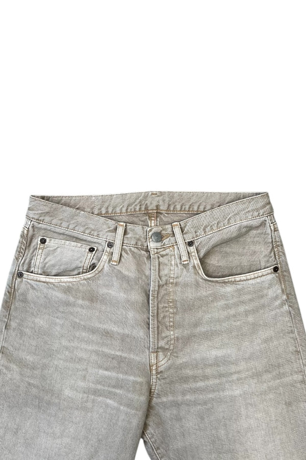 DENIM PANTS / BEIGE [SIZE: 28 USED]