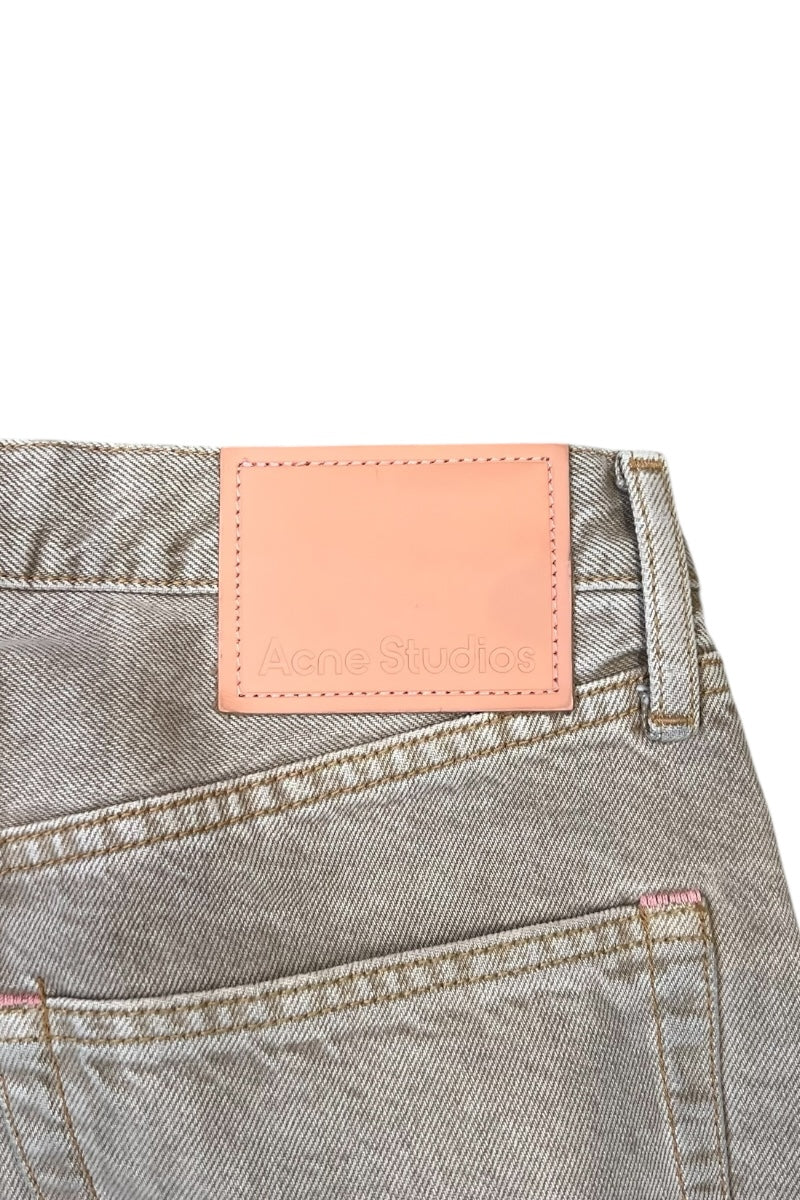 DENIM PANTS / BEIGE [SIZE: 28 USED]