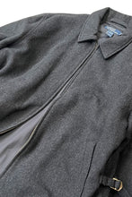 画像をギャラリービューアに読み込む, 90&#39;S WOOL ZIP UP JACKET / CHARCOAL [SIZE: L USED]
