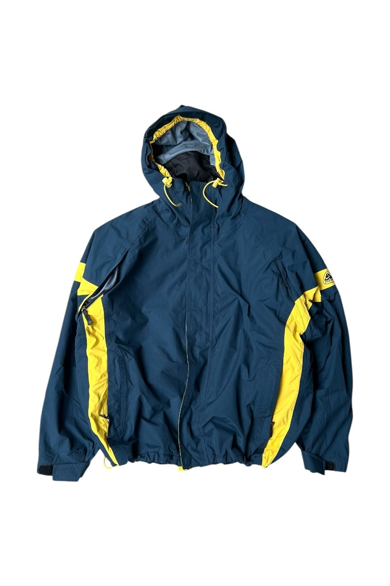 Y2K EARLY 00'S 3 OUTER LAYER SHELL JACKET / NAVY [SIZE: L USED]