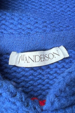 画像をギャラリービューアに読み込む, 21AW HOODIE KNIT SWEATER / BLUE [SIZE: L USED]
