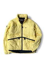 画像をギャラリービューアに読み込む, Y2K EARLY 00'S RIPSTOP NYLON PUFF JACKET / YELLOW [SIZE: M USED]
