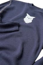 画像をギャラリービューアに読み込む, MADE IN ROMANIA 22SS OWL PATCH SWEATER / NAVY [SIZE: S DEADSTOCK/NOS]
