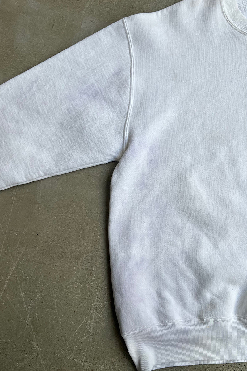 MADE IN USA 90'S SWEATSHIRT / WHITE [SIZE: L USED]