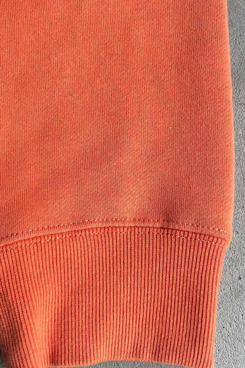 LOGO SWEATSHIRT / ORANGE [SIZE: L USED]