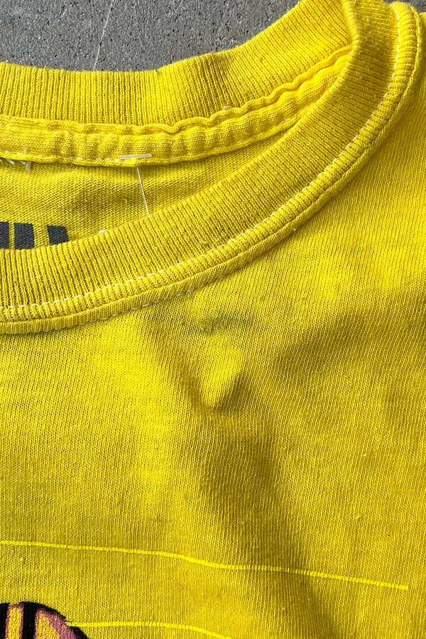 SPLIT TIE-DYE TEE / YELLOW/BLACK [NEW] [Japan exclusive model]