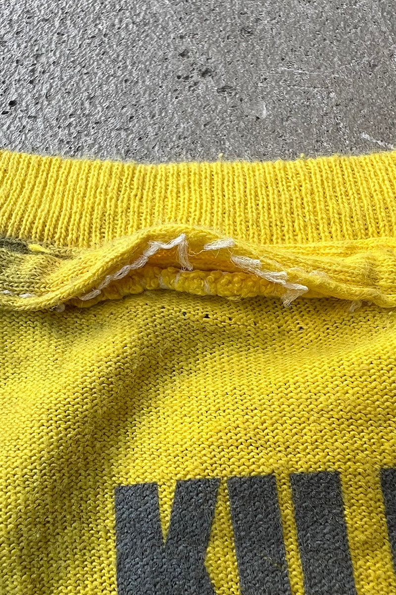 SPLIT TIE-DYE TEE / YELLOW/BLACK [NEW] [日本未発売モデル]