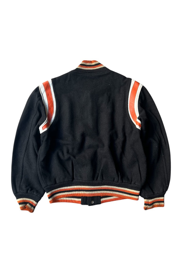 MADE IN USA 60'S STADIUM JACKET / BLACK [SIZE: M USED]