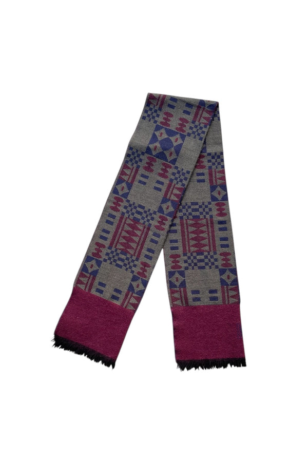 MADE IN GERMANY 90'S WOOL SCARF / MULTI [SIZE: ONE SIZE USED]