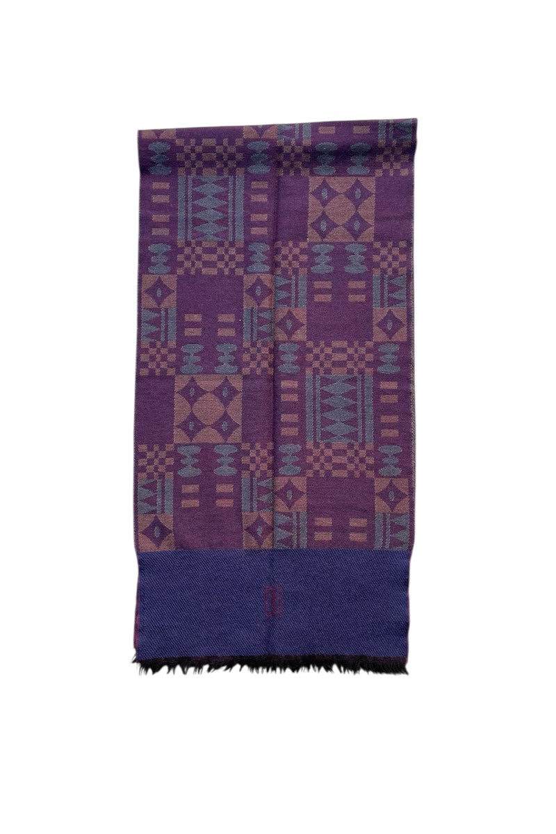 MADE IN GERMANY 90'S WOOL SCARF / MULTI [SIZE: ONE SIZE USED]