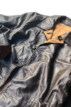 画像をギャラリービューアに読み込む, 90'S REVERSIBLE LEATHER JACKET / BROWN [SIZE: M USED]

