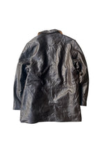 画像をギャラリービューアに読み込む, 90'S REVERSIBLE LEATHER JACKET / BROWN [SIZE: M USED]
