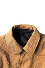 画像をギャラリービューアに読み込む, 90'S REVERSIBLE LEATHER JACKET / BROWN [SIZE: M USED]
