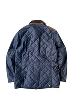 Load image into Gallery viewer, 90'S QUILTED HUNTING JACKET / NAVY [SIZE: S USED]
