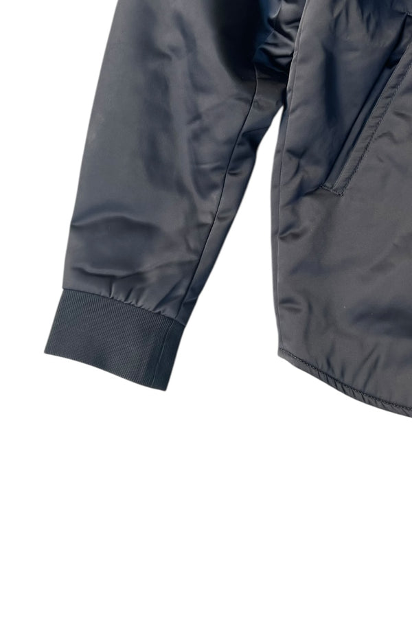 MADE IN ROMANIA 17SS NYLON MATT BOMBER JACKET / BLACK [SIZE: 44 USED]