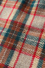 画像をギャラリービューアに読み込む, 70'S L/S WOOL FLANNEL CHECK SHIRT / BROWN [SIZE: L USED]
