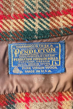 画像をギャラリービューアに読み込む, 70'S L/S WOOL FLANNEL CHECK SHIRT / BROWN [SIZE: L USED]
