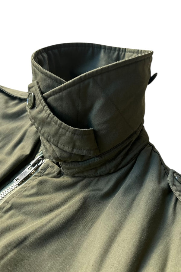 70'S FLIGHT JACKET / OLIVE [SIZE: L USED]