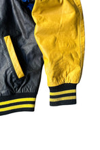 画像をギャラリービューアに読み込む, 90'S AMERICAN AWARD STUDIUM LEATHER JACKET / BLACK [SIZE: L USED]
