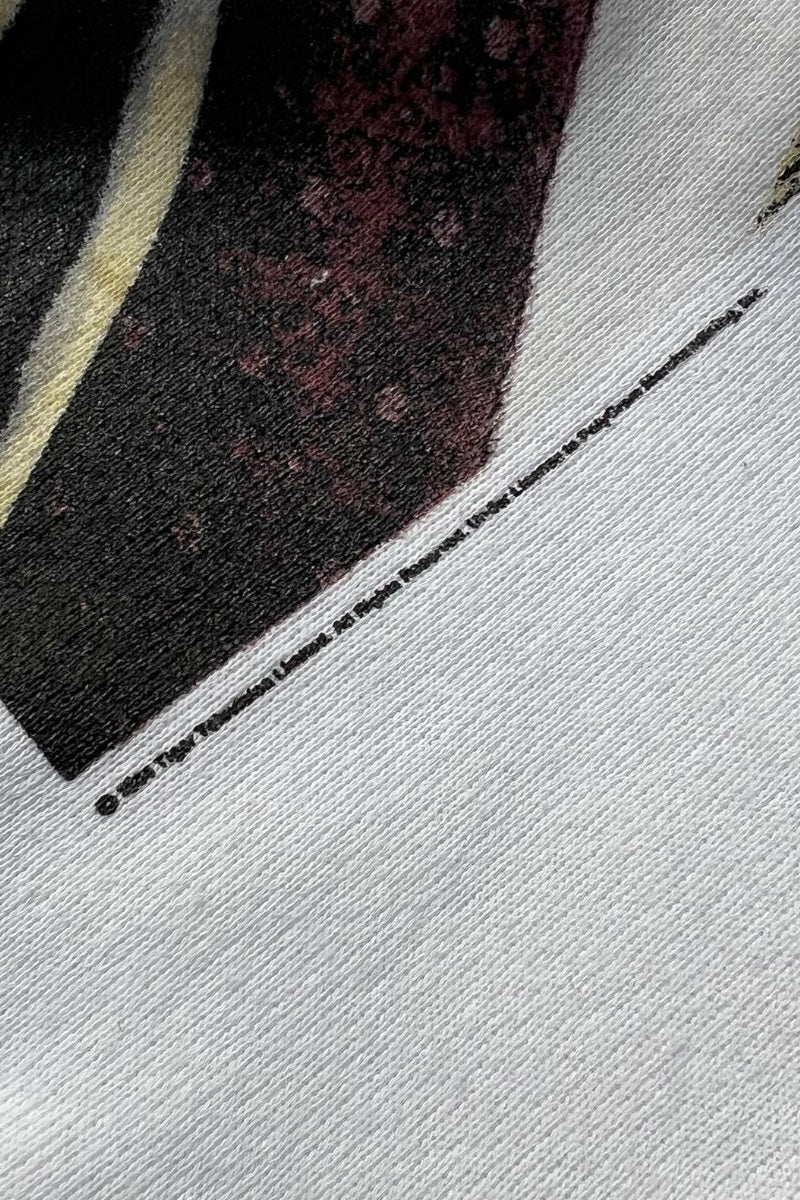 MADE IN USA 90'S MR.BEAN SWEATSHIRT / WHITE [SIZE: L USED]