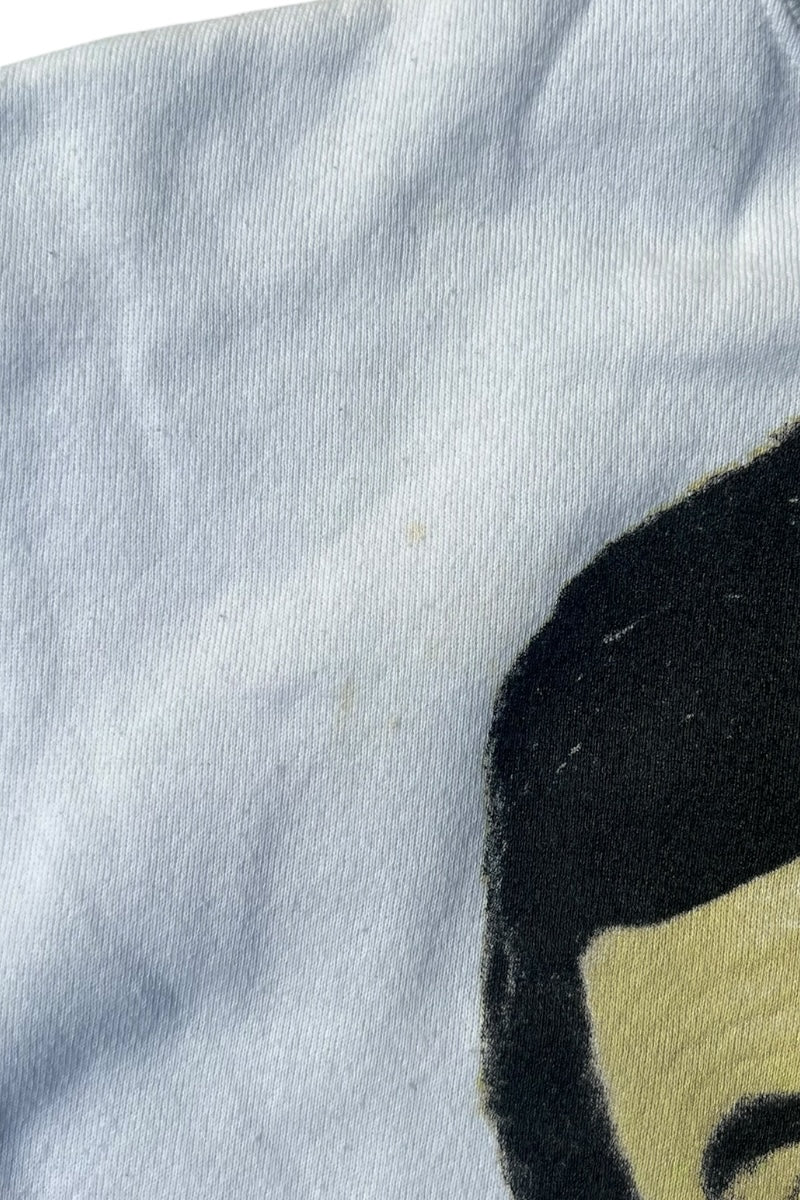 MADE IN USA 90'S MR.BEAN SWEATSHIRT / WHITE [SIZE: L USED]