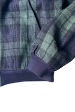 画像をギャラリービューアに読み込む, 88-90'S BLACK WATCH WOOL ZIP JACKET / CHECK [SIZE: L USED]
