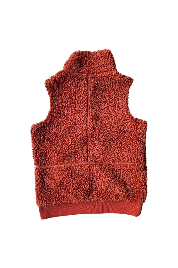 20AW ZIP FLEECE VEST / BURGUNDY [SIZE: M USED]