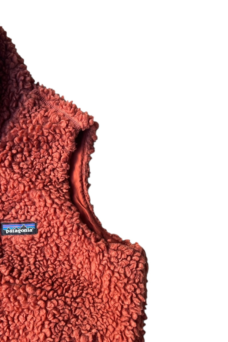 20AW ZIP FLEECE VEST / BURGUNDY [SIZE: M USED]