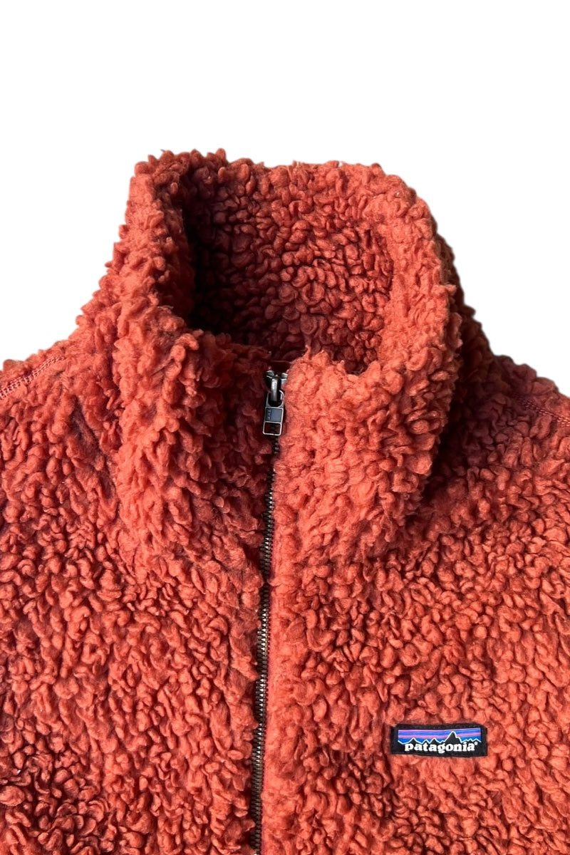 20AW ZIP FLEECE VEST / BURGUNDY [SIZE: M USED]