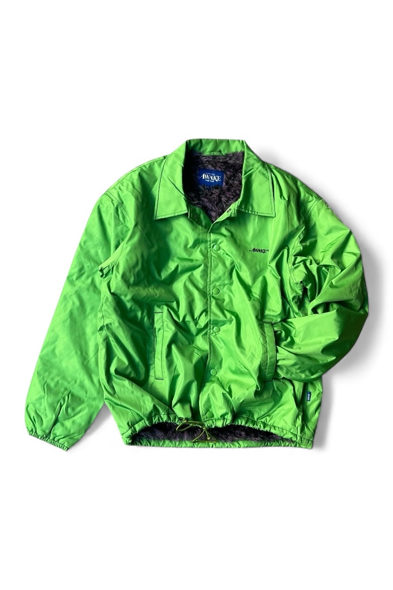 21AW NYLON COACH JACKET / GREEN [SIZE: L USED]