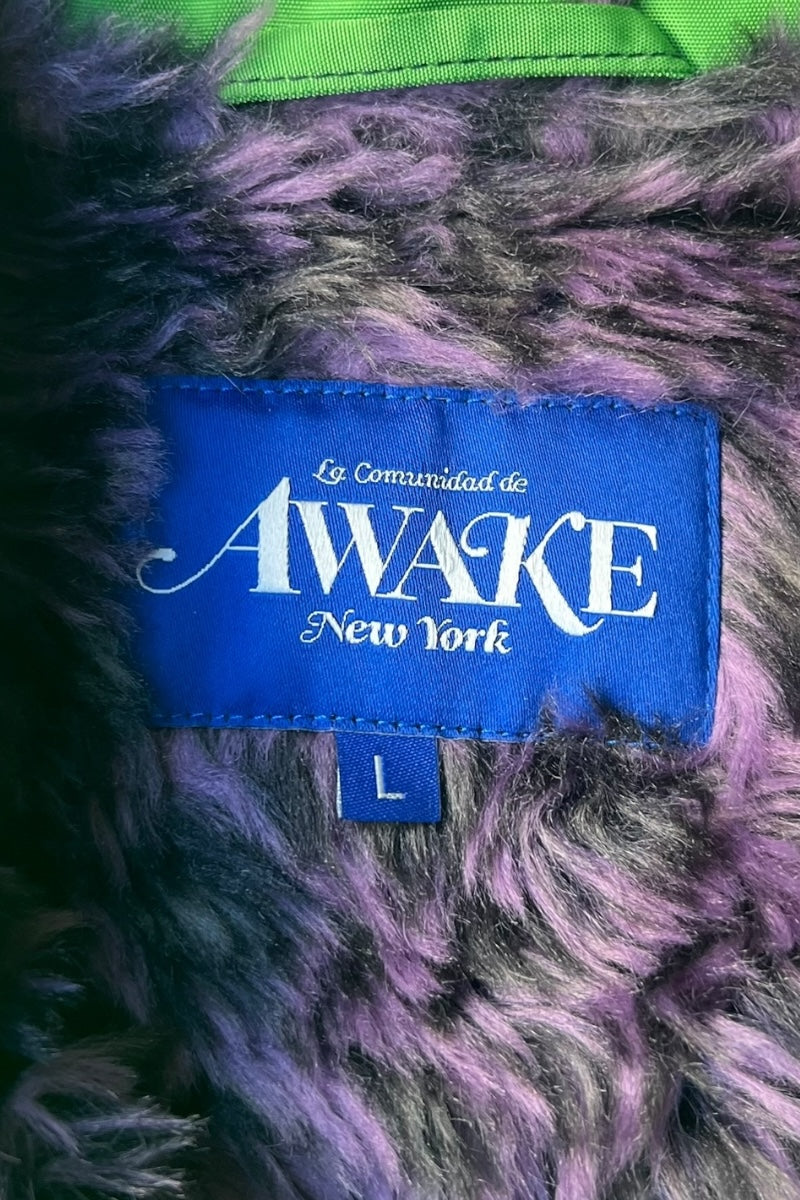 21AW NYLON COACH JACKET / GREEN [SIZE: L USED]