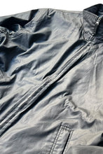 画像をギャラリービューアに読み込む, Y2K EARLY 00'S STAND COLLAR COTTON OIL WAXED JACKET / BLACK [SIZE: XL USED]
