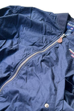 画像をギャラリービューアに読み込む, 90'S MA-1 TYPE REVERSIBLE DOWN JACKET / NAVY [SIZE: XL USED]
