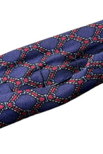画像をギャラリービューアに読み込む, MADE IN FRANCE SILK NECKTIE / NAVY [SIZE: ONE SIZE USED]
