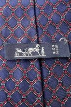 画像をギャラリービューアに読み込む, MADE IN FRANCE SILK NECKTIE / NAVY [SIZE: ONE SIZE USED]
