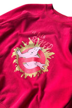 画像をギャラリービューアに読み込む, MADE IN USA 80'S GHOSTBUSTERS PRINT SWEATSHIRT / RED [SIZE: L USED]
