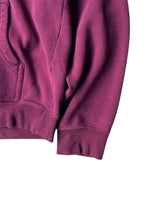 画像をギャラリービューアに読み込む, PRINT  PULLOVER SWEAT HOODIE / WINE RED [SIZE: S USED]
