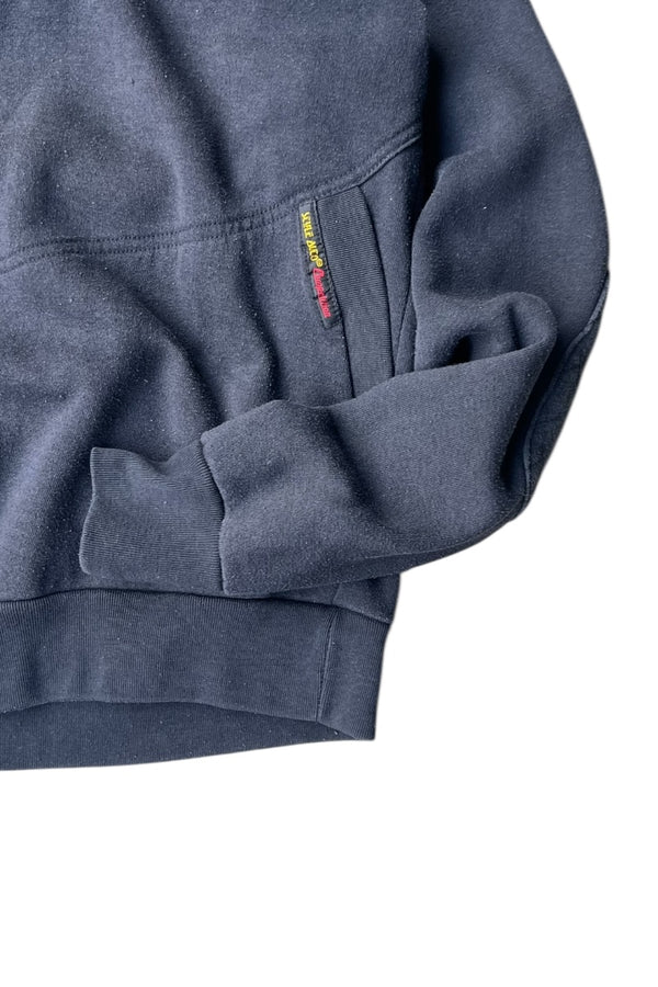 90'S ONE POINT LOGO SWEATSHIRT / BLACK [SIZE: XL USED]