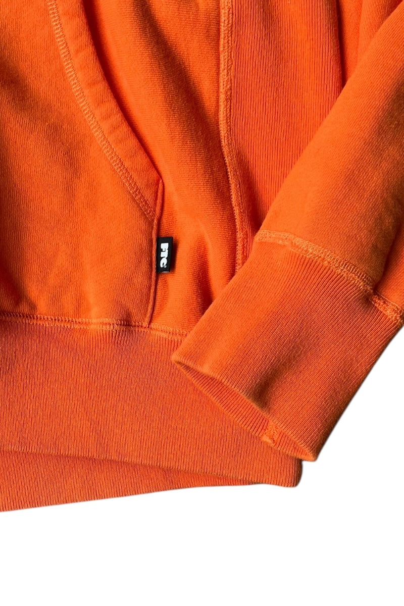 LOGO ONE POINT SWEAT HOODIE / ORANGE [SIZE: L USED]