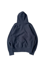 画像をギャラリービューアに読み込む, #232 12OZ CROSS-KNIT PULLOVER HOODED / BLACK [SIZE: L USED]
