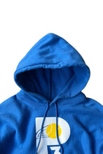 画像をギャラリービューアに読み込む, P3 ACADEMY PREMIUM REVERSE WEAVE PULLOVER SWEAT HOODIE / BLUE [SIZE: S USED]
