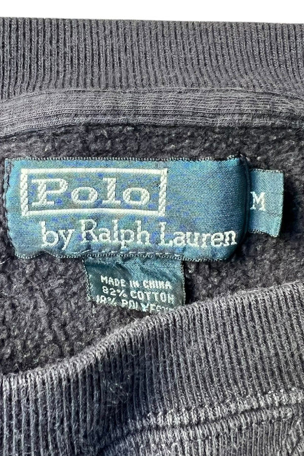 90'S ONE POINT LOGO SWEATSHIRT / NAVY [SIZE: M USED]