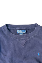 画像をギャラリービューアに読み込む, 90'S ONE POINT LOGO SWEATSHIRT / NAVY [SIZE: M USED]
