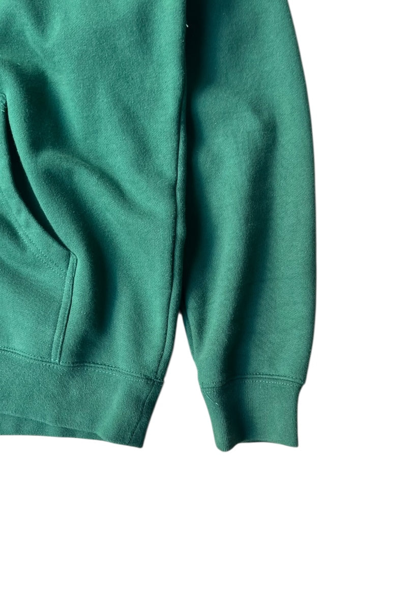 PRINT HOODIE SWEATSHIRT / GREEN [SIZE: L USED]