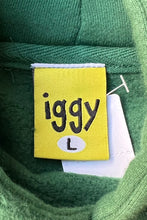 画像をギャラリービューアに読み込む, PRINT HOODIE SWEATSHIRT / GREEN [SIZE: L USED]
