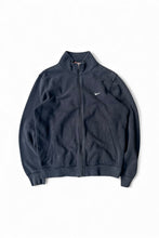 画像をギャラリービューアに読み込む, Y2K EARLY 00'S SWEAT TRACK JACKET / BLACK [SIZE: M USED]
