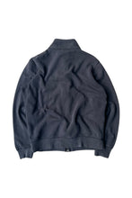 画像をギャラリービューアに読み込む, Y2K EARLY 00'S SWEAT TRACK JACKET / BLACK [SIZE: M USED]
