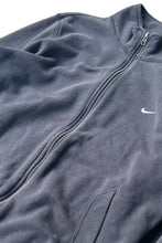 画像をギャラリービューアに読み込む, Y2K EARLY 00'S SWEAT TRACK JACKET / BLACK [SIZE: M USED]
