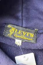 画像をギャラリービューアに読み込む, MADE IN PORTUGAL 90'S HEAVY WEIGHT PULLOVER SWEAT HOODIE / NAVY [SIZE: M USED]
